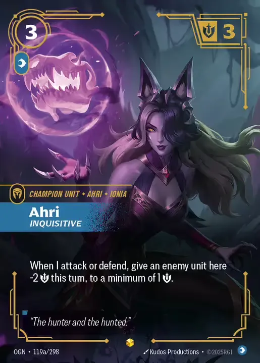 Ahri, Inquisitive