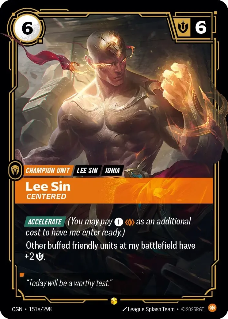 Lee Sin Centered