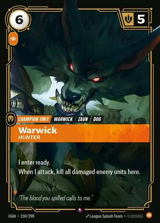 Warwick, Hunter