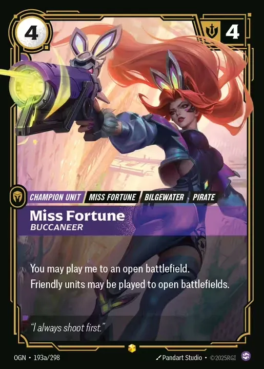 Miss Fortune Buccaneer