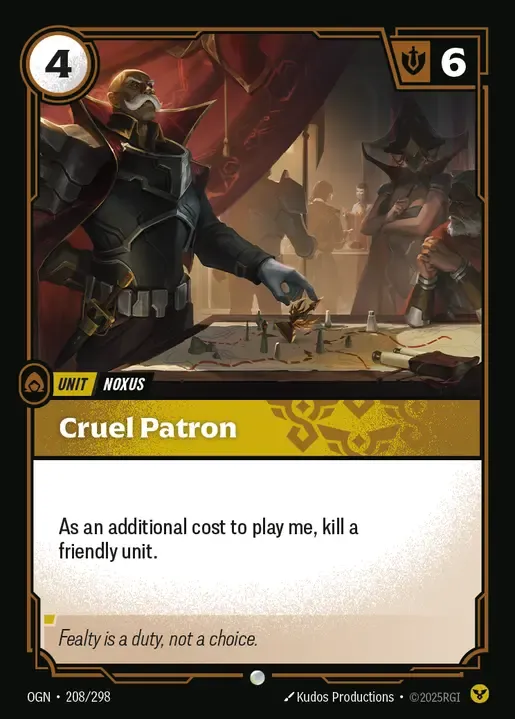 Cruel Patron