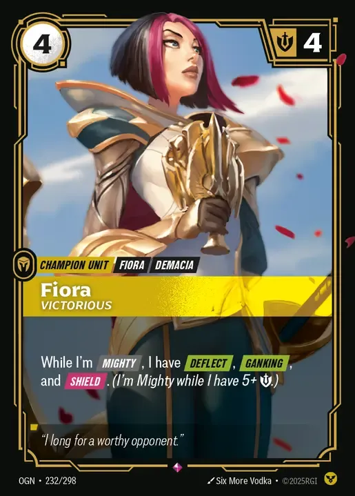 Fiora Victorious