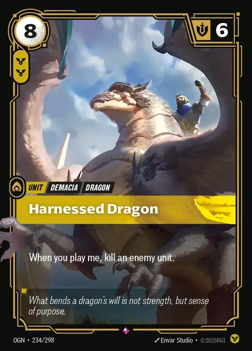 Harnessed Dragon