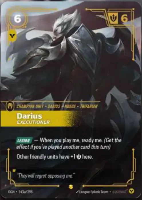 Darius, Executioner