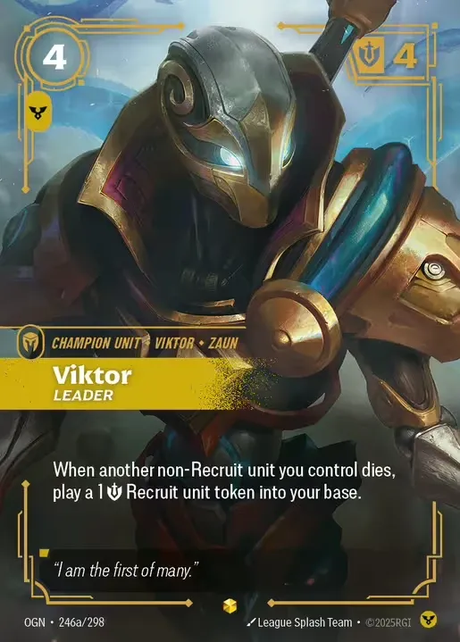 Herald of the Arcane & Viktor, Leader Primary Champion 2