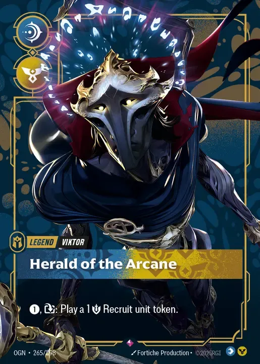 Herald of the Arcane & Viktor, Leader Primary Champion 1