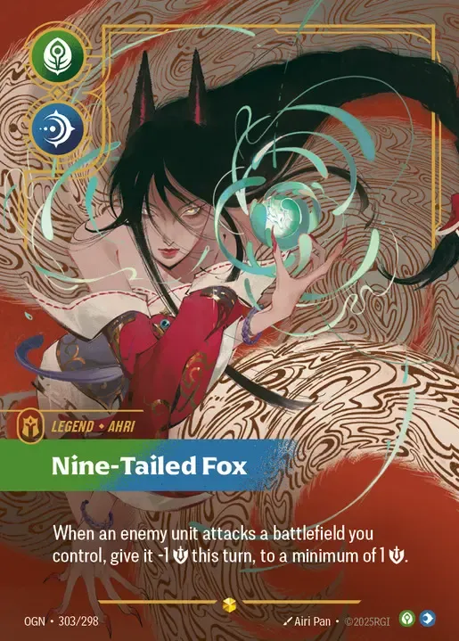 Nine-Tailed Fox & Ahri, Inquisitive Primary Champion 1