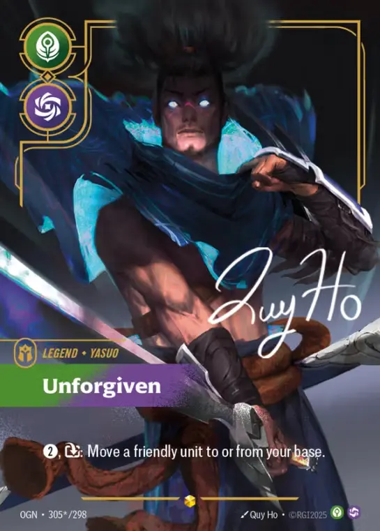 Unforgiven & Yasuo, Windrider Primary Champion 1