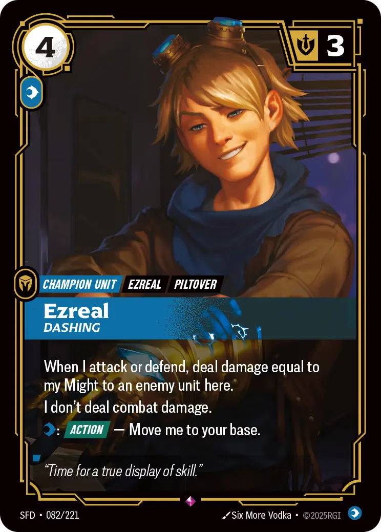 Ezreal, Dashing - Card Price, Stats and Details