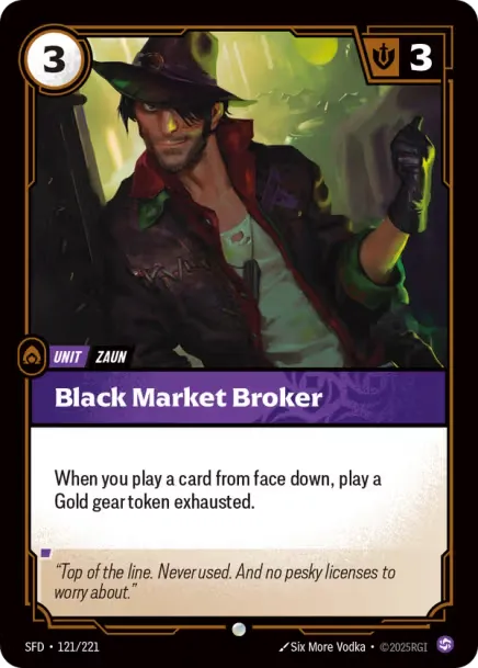 Black Market Broker