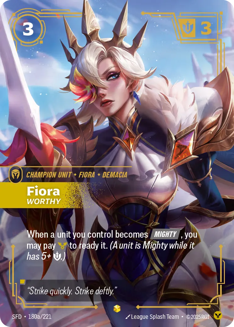 Grand Duelist & Fiora, Worthy Primary Champion 2