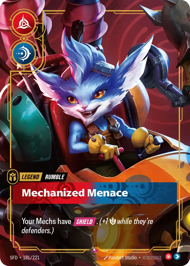 Mechanized Menace & Rumble, Scrapper Primary Champion 1