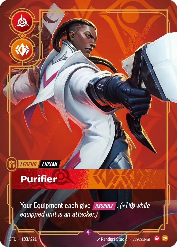 Purifier & Lucian, Merciless Primary Champion 1