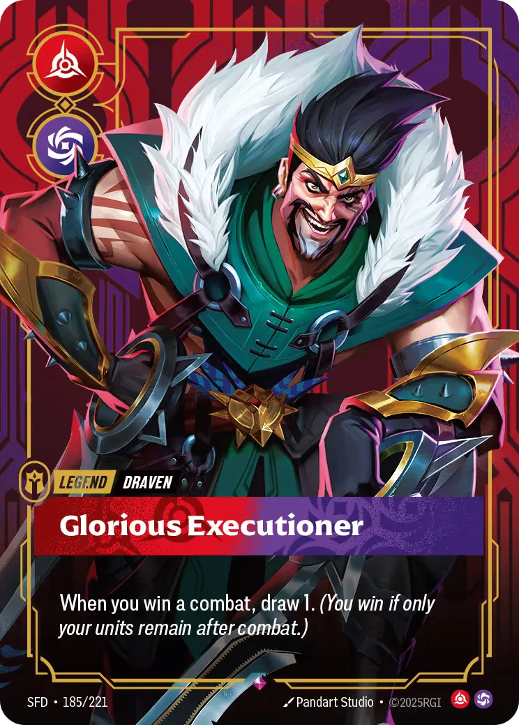 Glorious Executioner & Draven, Vanquisher Primary Champion 1