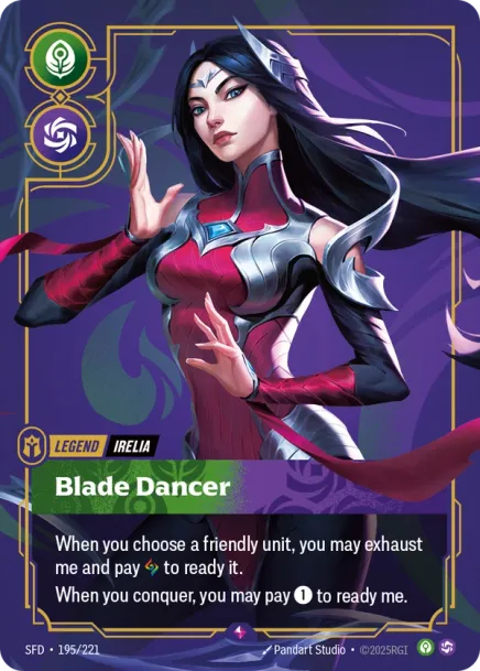 Blade Dancer & Irelia, Fervent Primary Champion 1