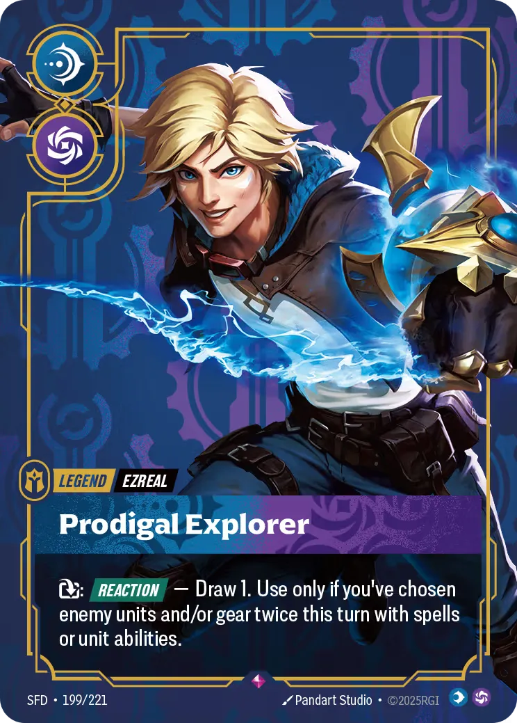 riftbound Card: Prodigal Explorer - Legendary Hero