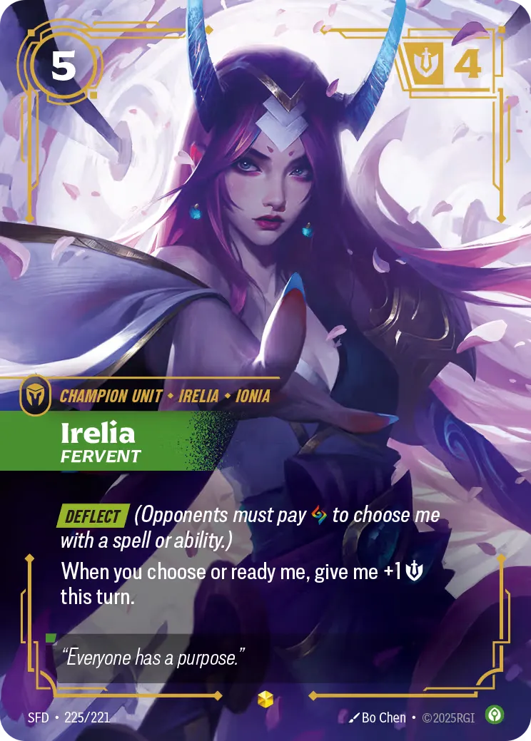 Blade Dancer & Irelia, Fervent Primary Champion 2